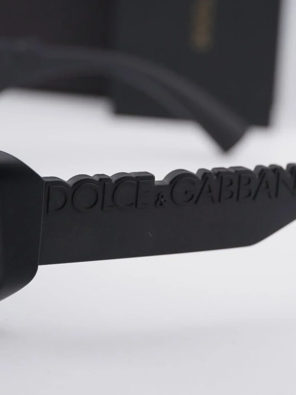 Dolce & Gabbana DG6203 25256G Rectangle Sunglasses - Black / Grey